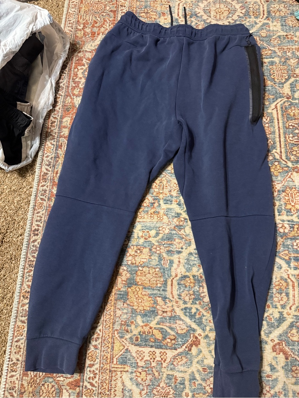 Nike Navy Blue Men's Jogger Sweatpants